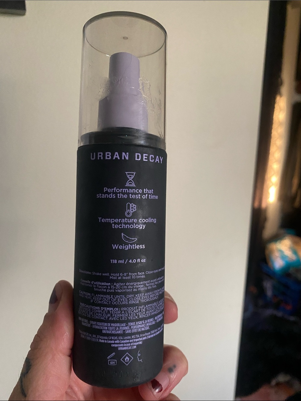 Urban Decay All Nighter Setting Spray - 80-90% full - Picture 2 of 2